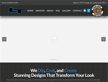 Tablet Screenshot of liquidtransformations.com